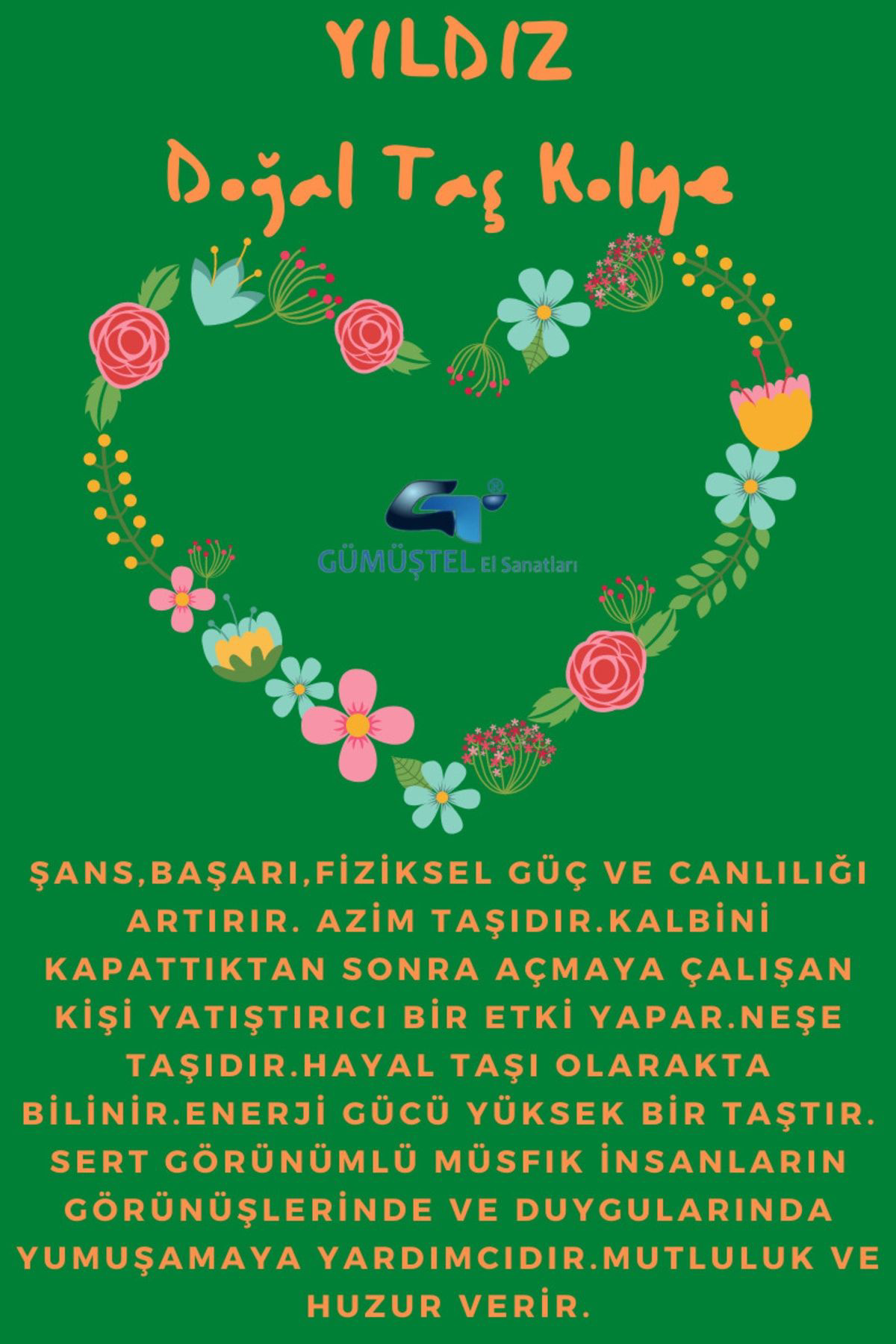 Sertifikalı Yıldız Kahverengi Doğal Taş Kalp Model Kolye Fiyatı, Yorumları ve Özellikleri