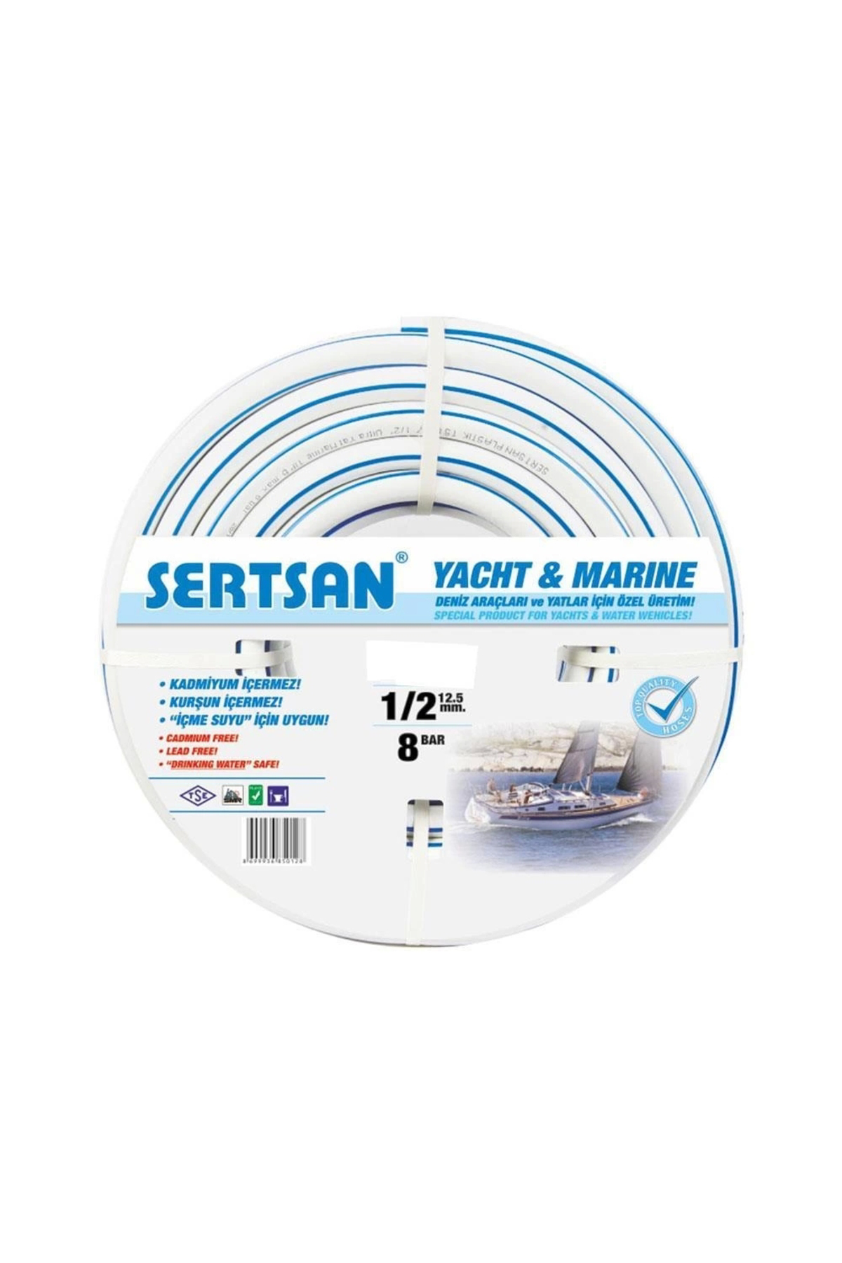 Nezade Store Sertsan 1/2 Ultra Marin Hortum 25 Metre
