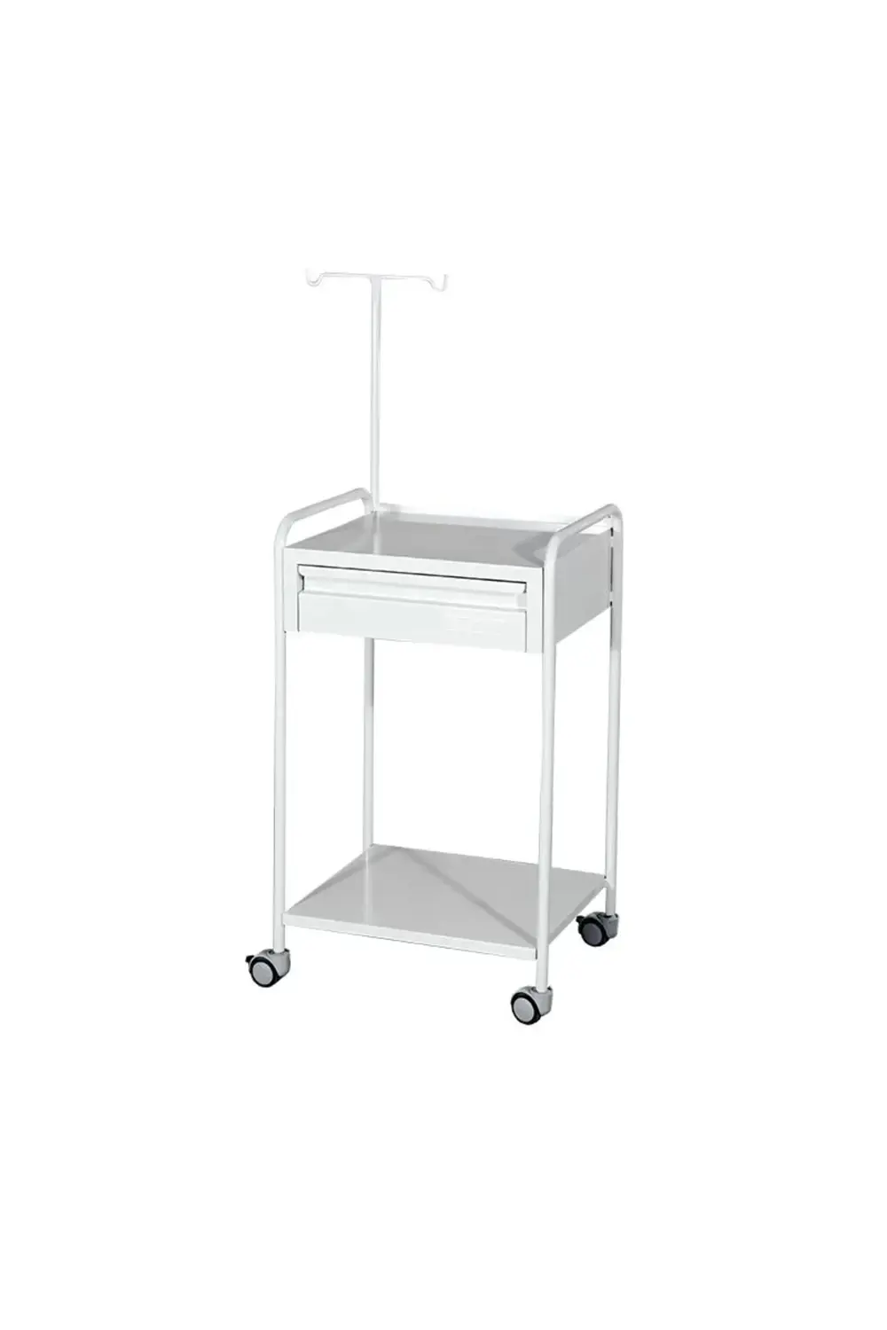 Serum Askılı ve Çekmeceli Cihaz Arabası E-233/A