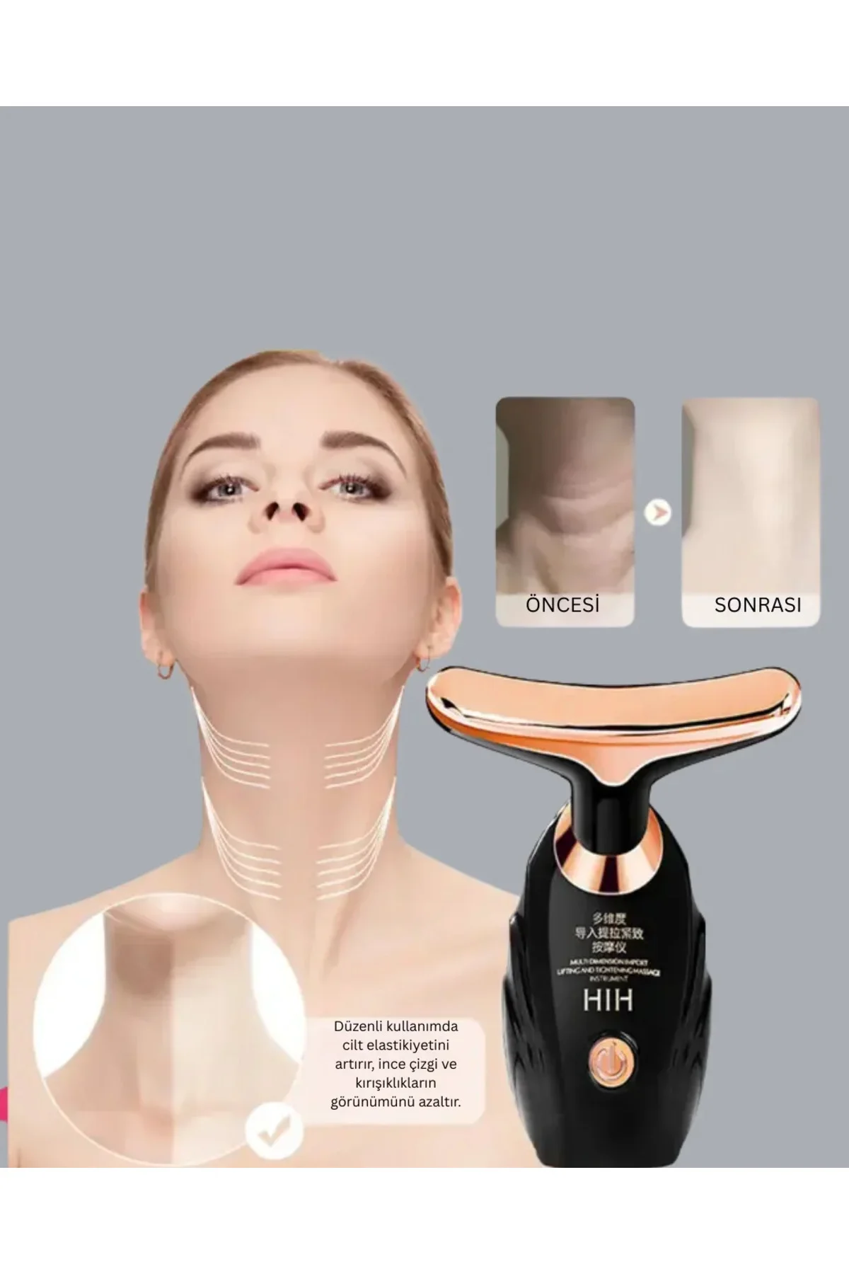 Serum Elini Artıran Yüz Masaj Cihazı Yeni Nesil Serum Elini Artıran Yüz Masaj Cihazı Yeni Nesil