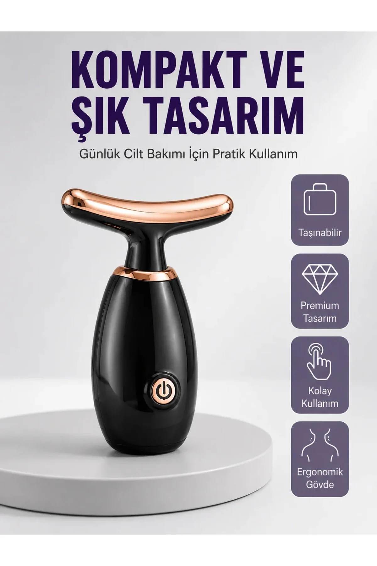 Serum Elini Artıran Yüz Masaj Cihazı Yeni Nesil Serum Elini Artıran Yüz Masaj Cihazı Yeni Nesil