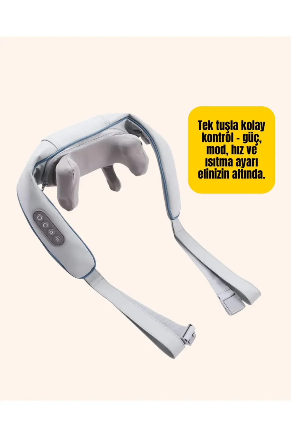 Servikal Rahatlatıcı Masaj Aleti | Trapezius ve Sırt İçin Uygun