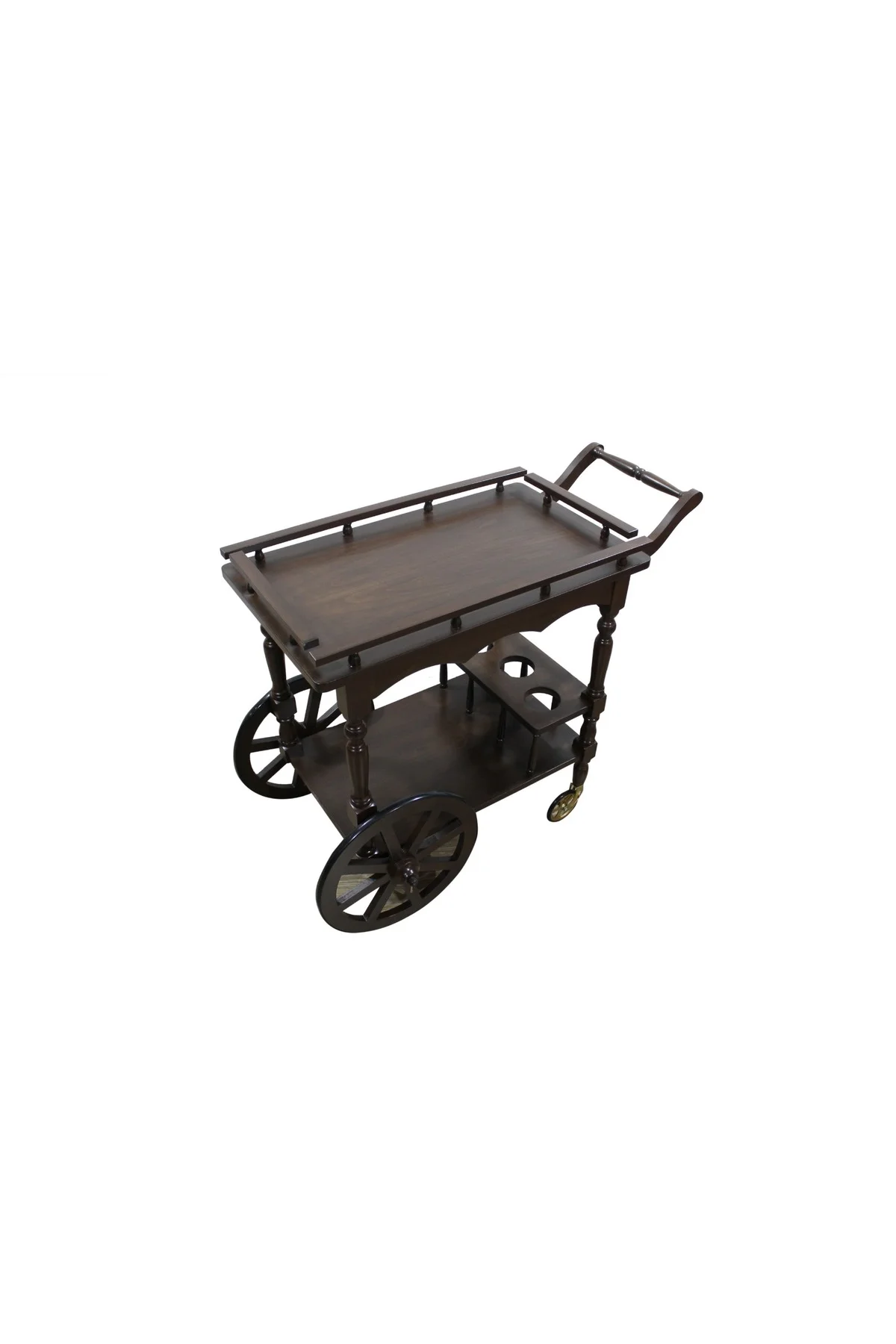 Servis Araba 14604 Büyük Teker Model Ahşap Kayın torna Ayak Natüre Boya El yapım Servis Araba 14604 Büyük Teker Model Ahşap Kayın torna Ayak Natüre Boya El yapım - Görsel 2