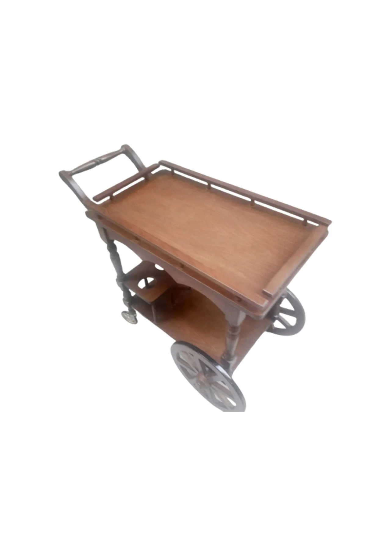 Servis Araba sehpa 19394 Büyük Teker Model Kayın Natüre ceviz Boya Yemek Dağıtım Servis Araba sehpa 19394 Büyük Teker Model Kayın Natüre ceviz Boya Yemek Dağıtım - Görsel 5