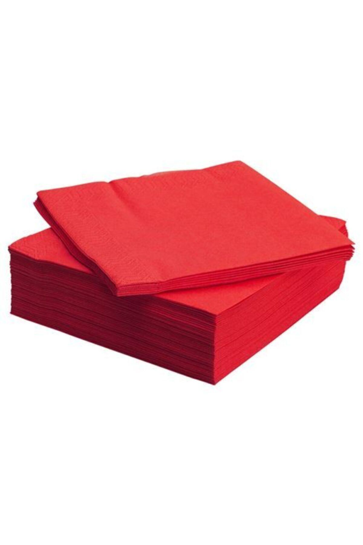 İkea Servis Peçete Meridyendukkan 24X24 Cm 50 Adet Kirmizi Renkli Peçe