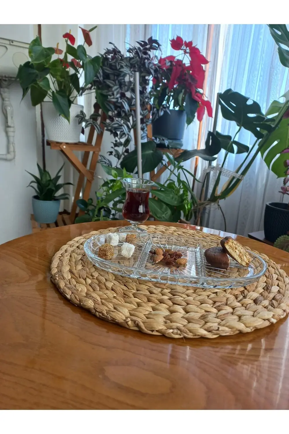 SERVİS TABAĞI PAŞABAHÇE ELEGANT OVAL BÖLMELİ SERVİS TABAĞI