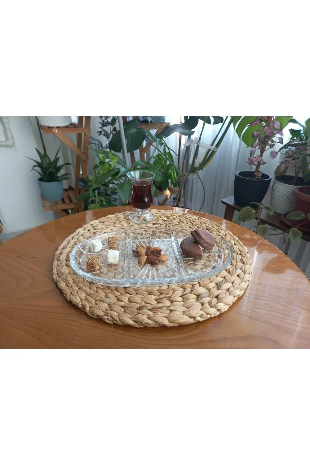 SERVİS TABAĞI PAŞABAHÇE ELEGANT OVAL BÖLMELİ SERVİS TABAĞI