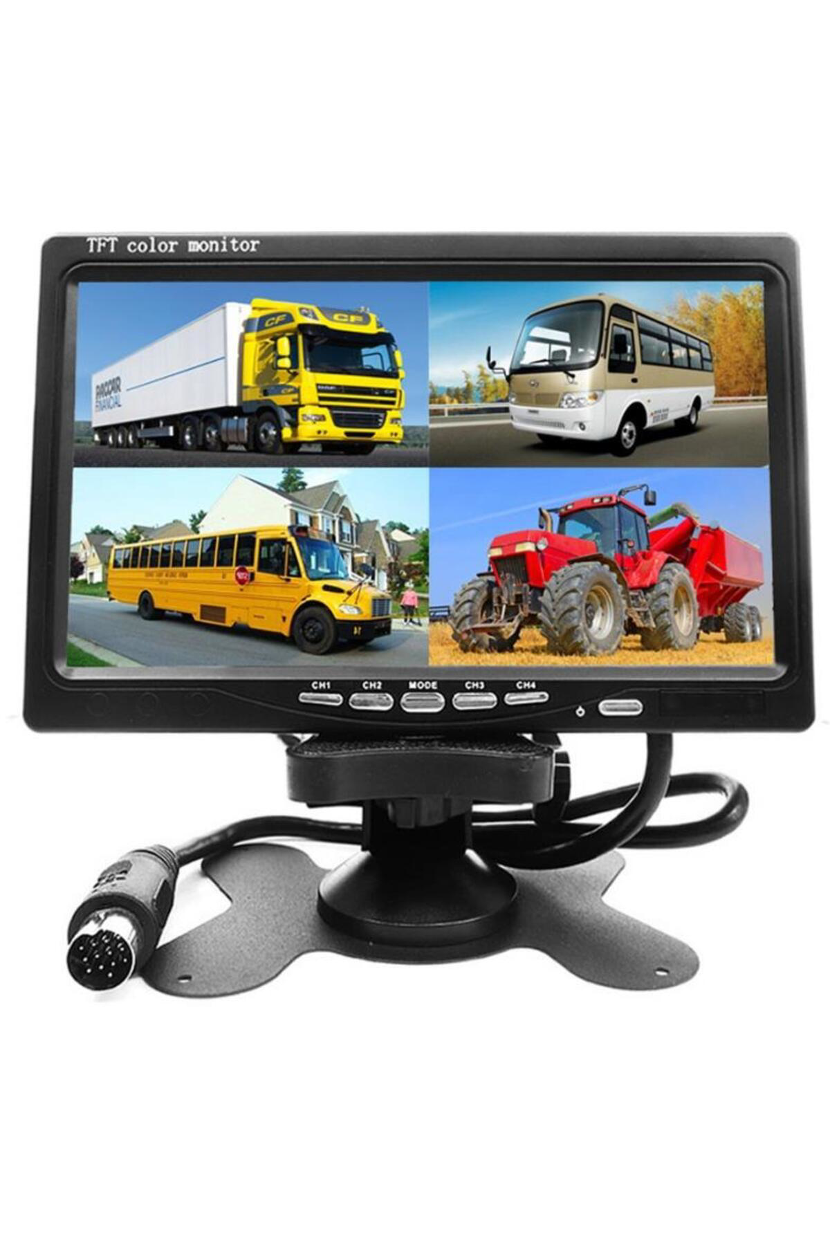 Servis Tipi 7 Inc. Monitör 4 Girişli