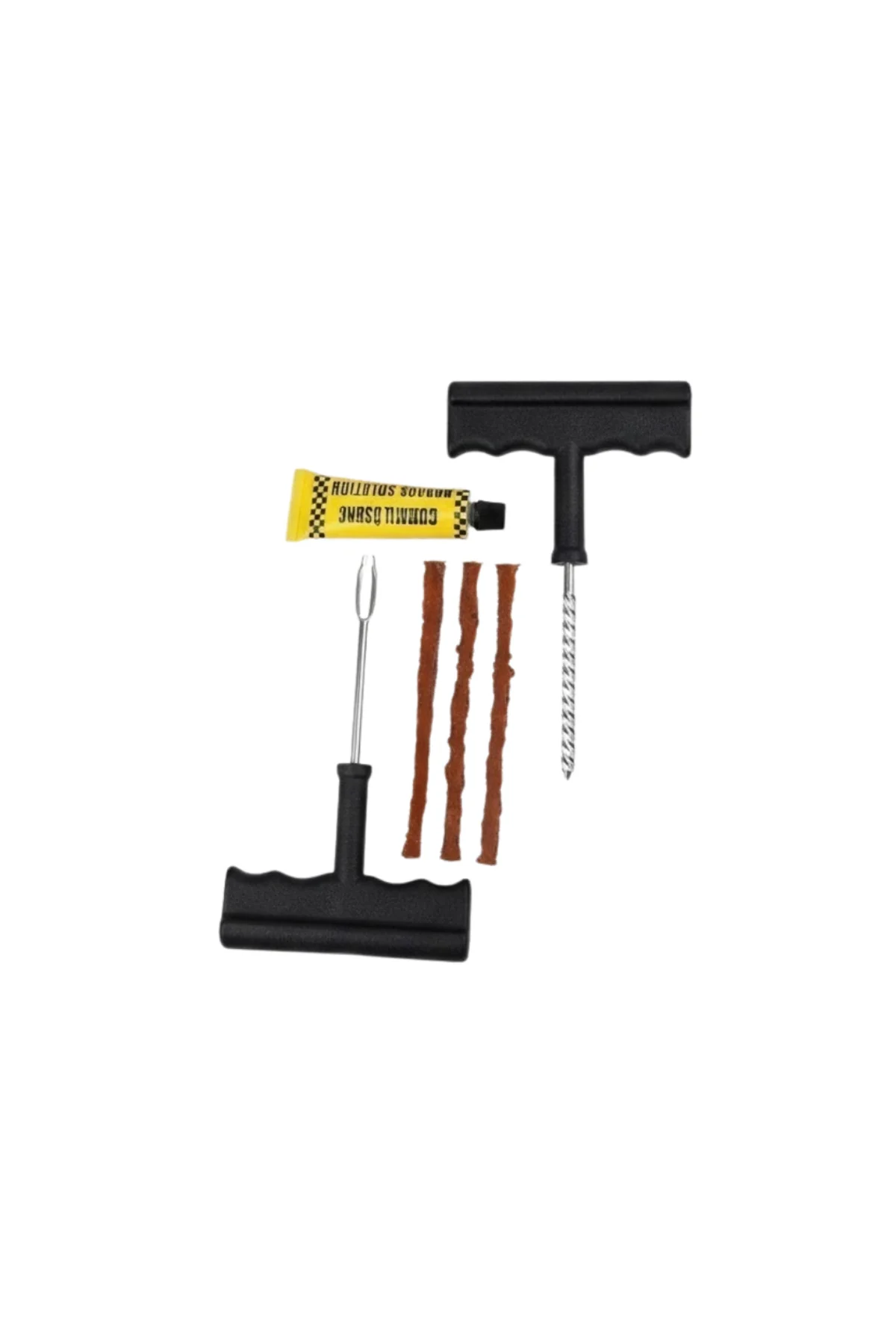 Servise Gerek Kalmadan Patlak Lastik Çözümü 6 Parça Set - Lisinya