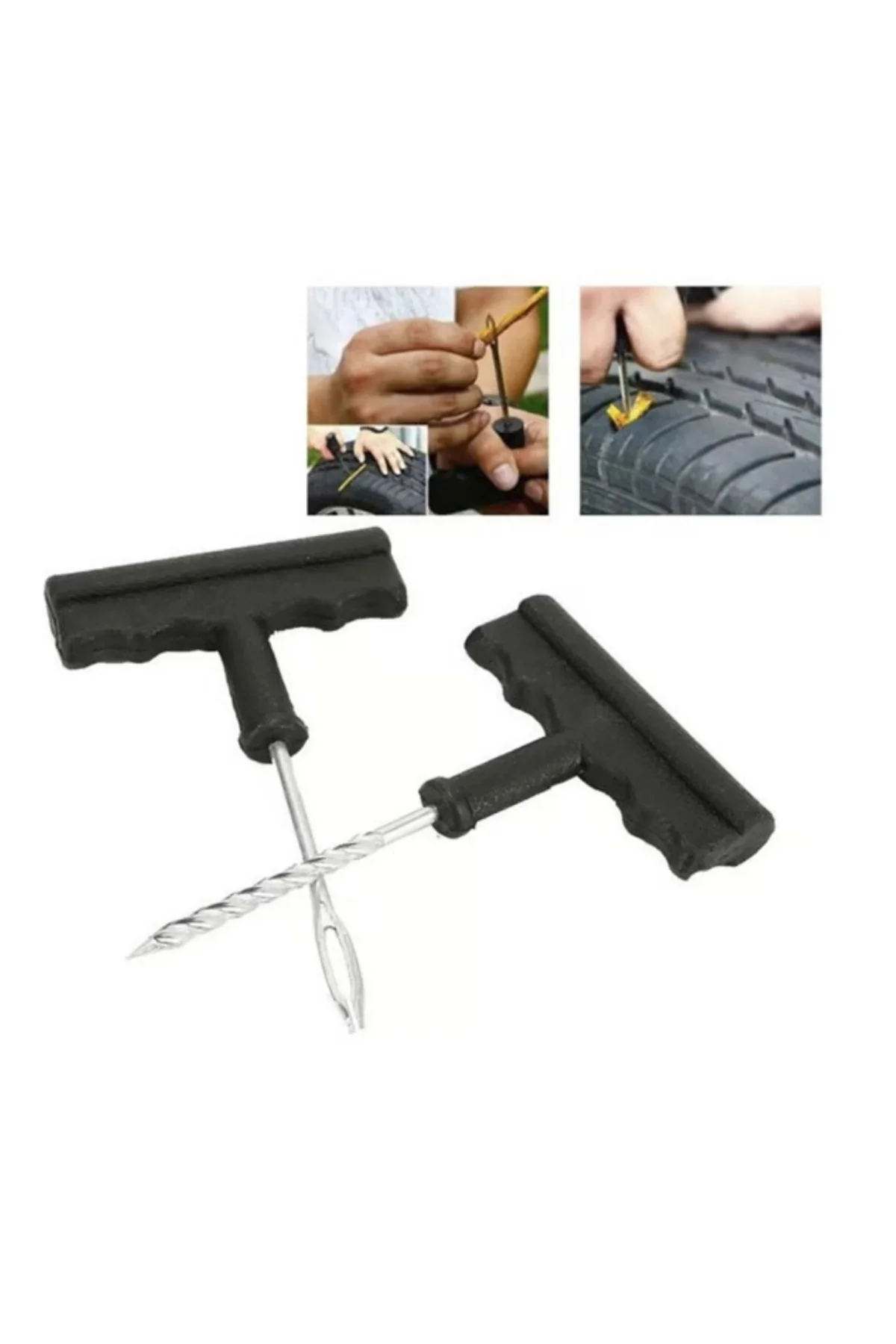 Servise Gerek Kalmadan Patlak Lastik Çözümü 6 Parça Set - Lisinya