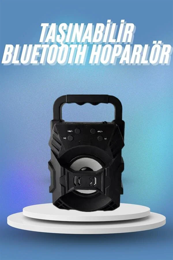 Ses Bombası Taşınabilir Bluetooth Hoparlör 1200mAh USB & TF Kart Uyumlu
