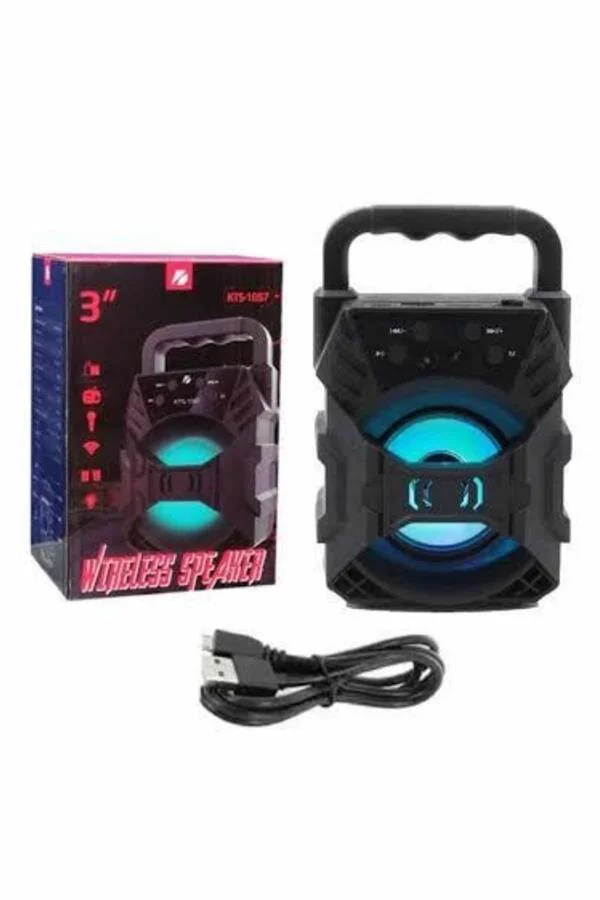 Ses Bombası Taşınabilir Bluetooth Hoparlör 1200mAh USB & TF Kart Uyumlu