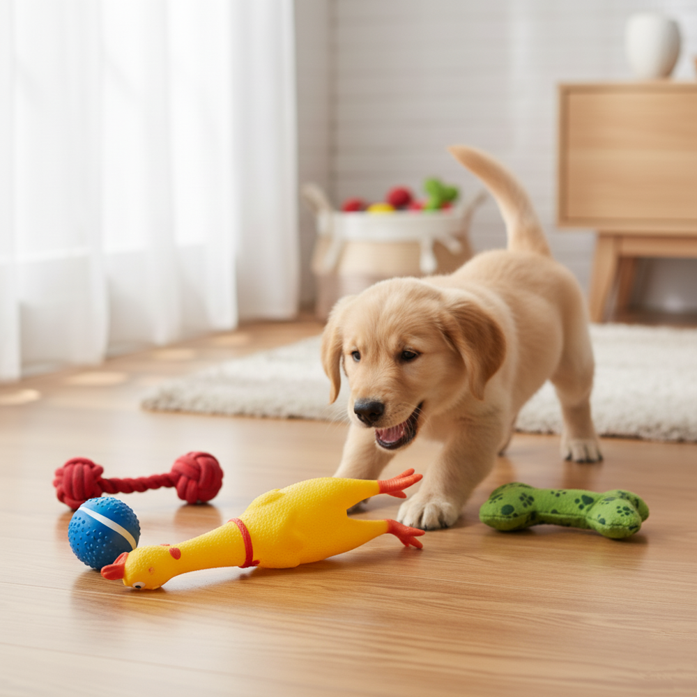 Ses Çıkaran Tavuk Kedi Köpek Oyuncağı 38 cm.