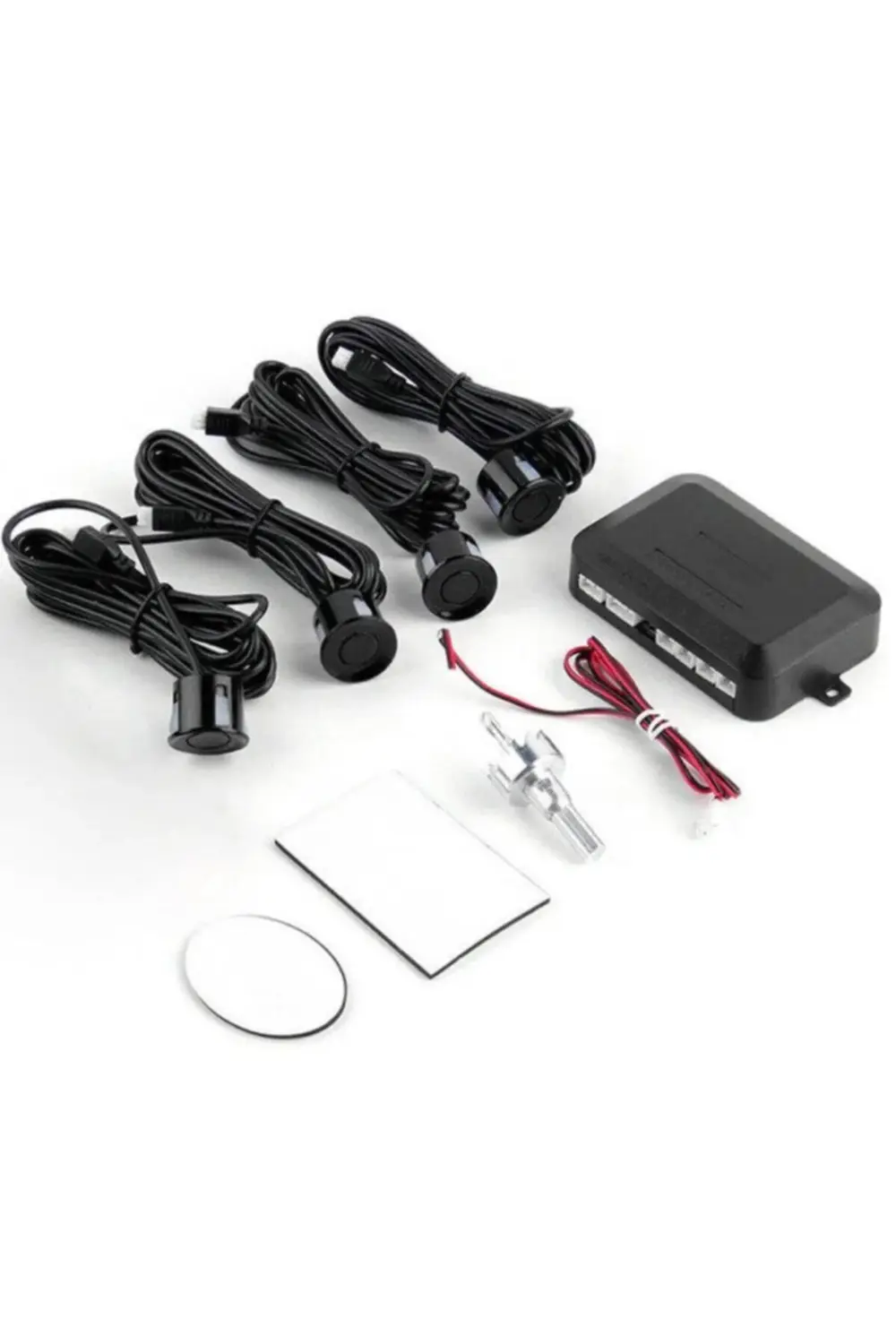 Ses Ikazlı Arka Park Sensörü Siyah Renk Buzzerli 18.5mm