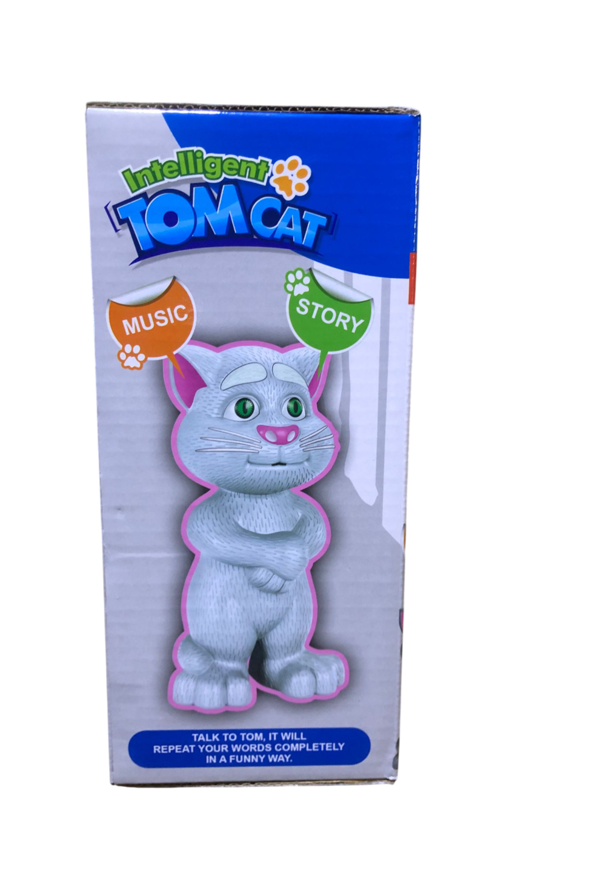 Oyuncak Store Ses Kaydeden Konuşan Tom Kedi 20 Cm Müzikli