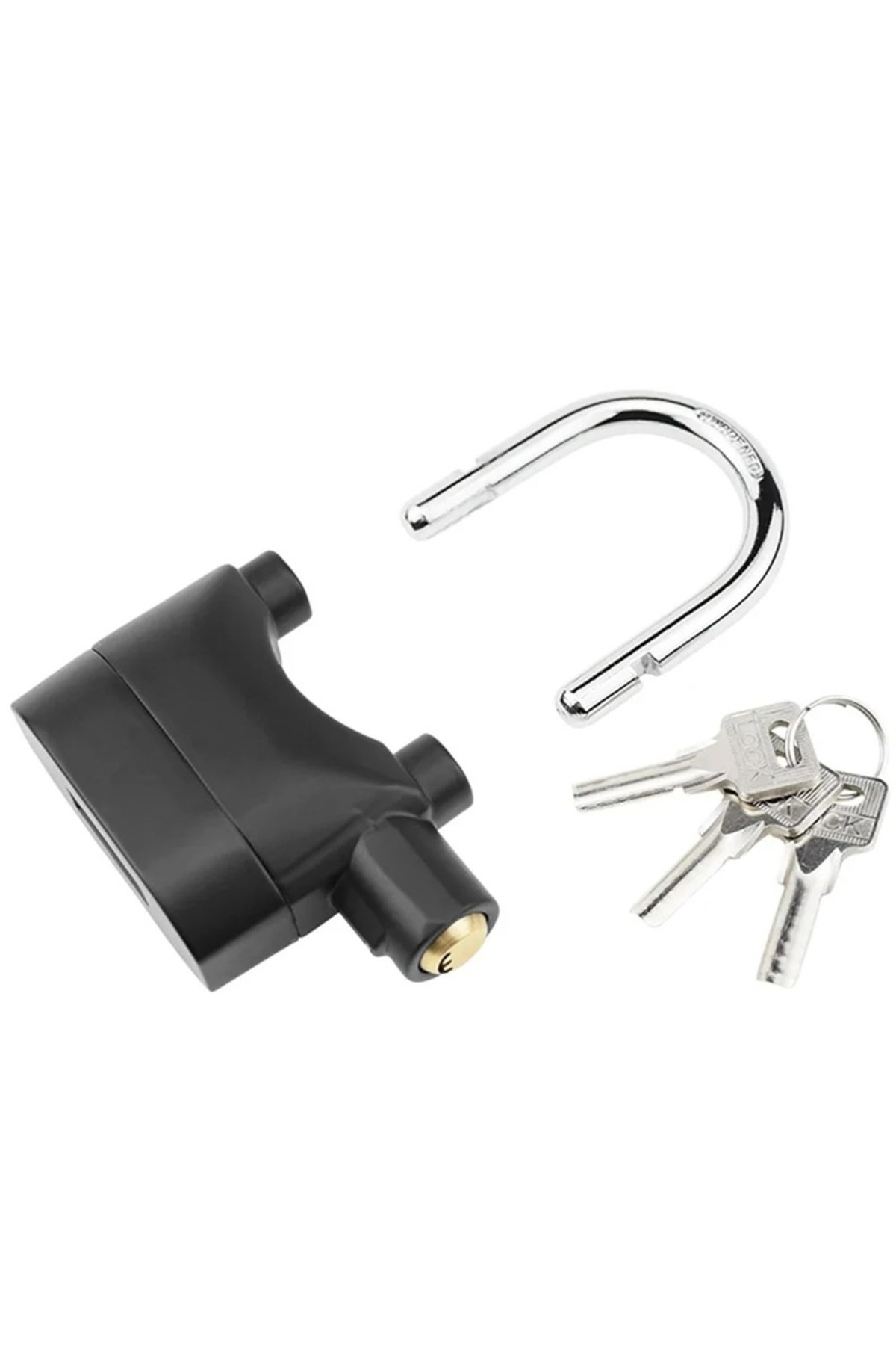 Sesli Alarm Özellikli 110 Desibel Asma Kilit | Hırsızlığa Karşı A