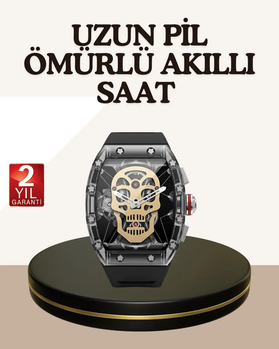 Sesli Asistanlı Akıllı Saat - Bluetooth Arama, GPS ve NFC Desteği