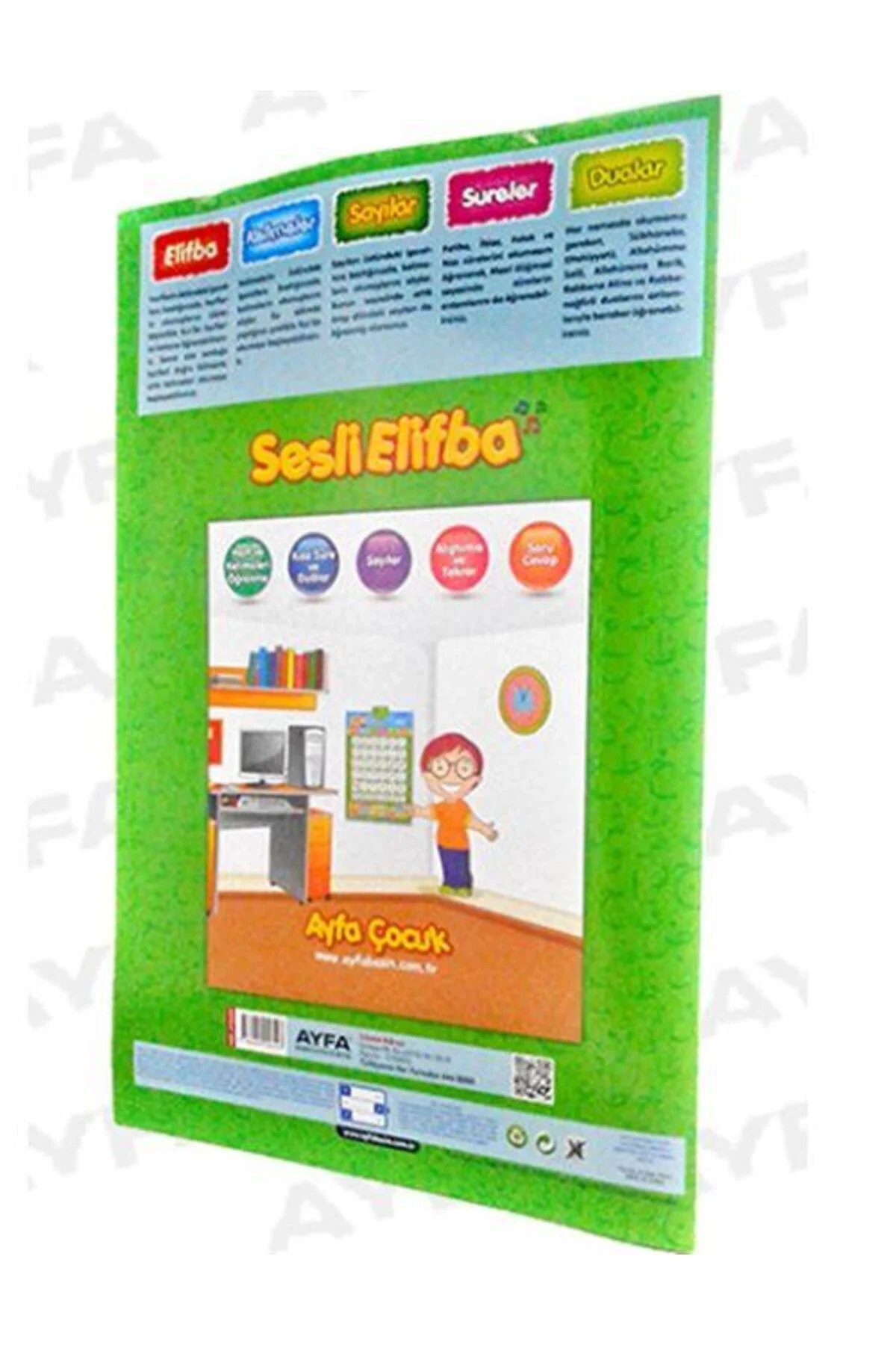 Sesli Elifba (3-7 Yaş-Kod:201) Kur'an-ı Kerim Okumayı Öğreniyorum Sesli Kitap