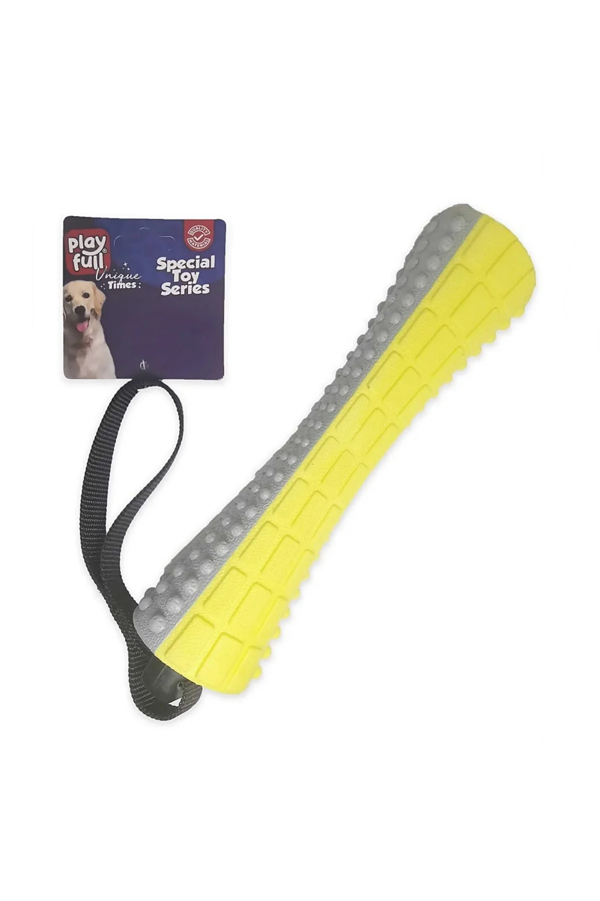 Sesli Lüx Köpek Eğitim Oyuncağı 37x5 Cm Sarı