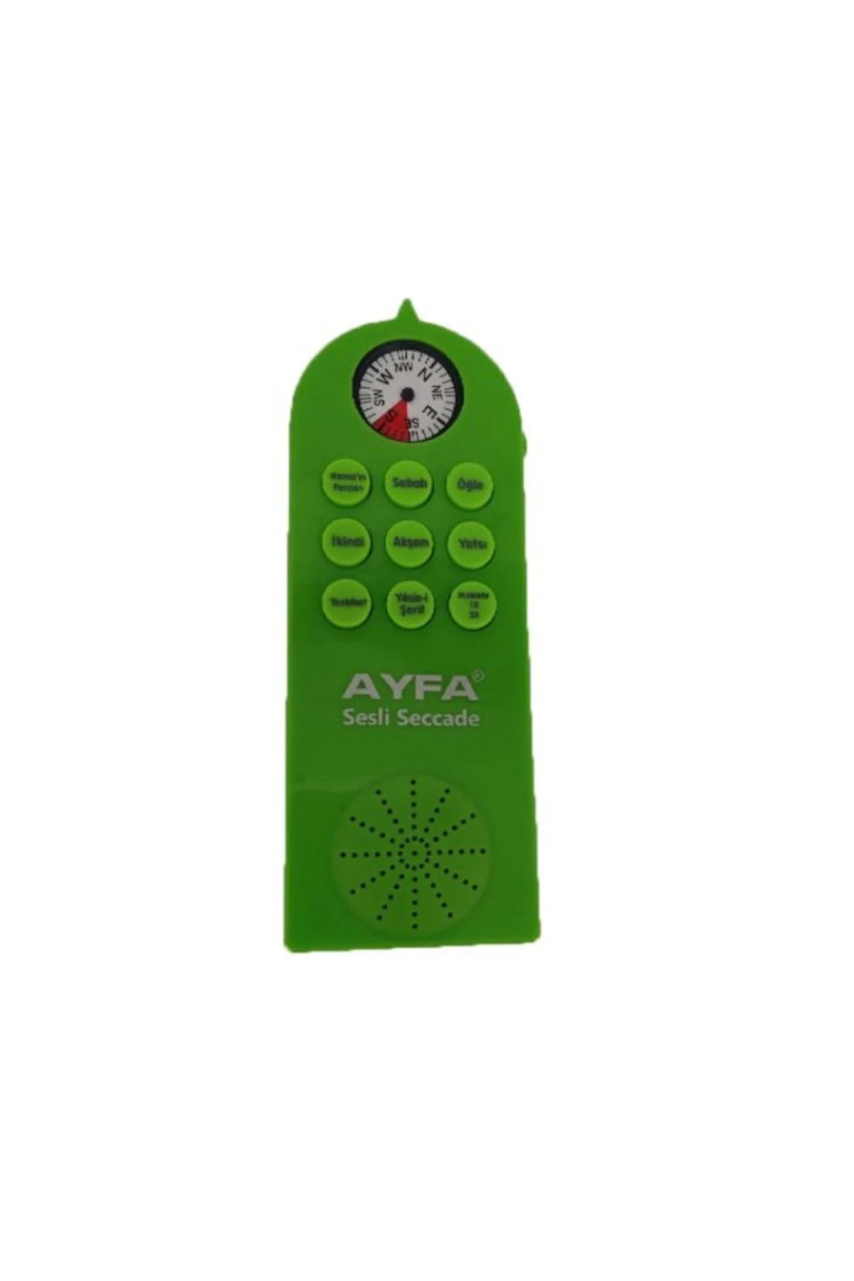 Sesli Seccade Eğitici Namaz Seti Namaz Kıldıran Seccade Yeşil Ren