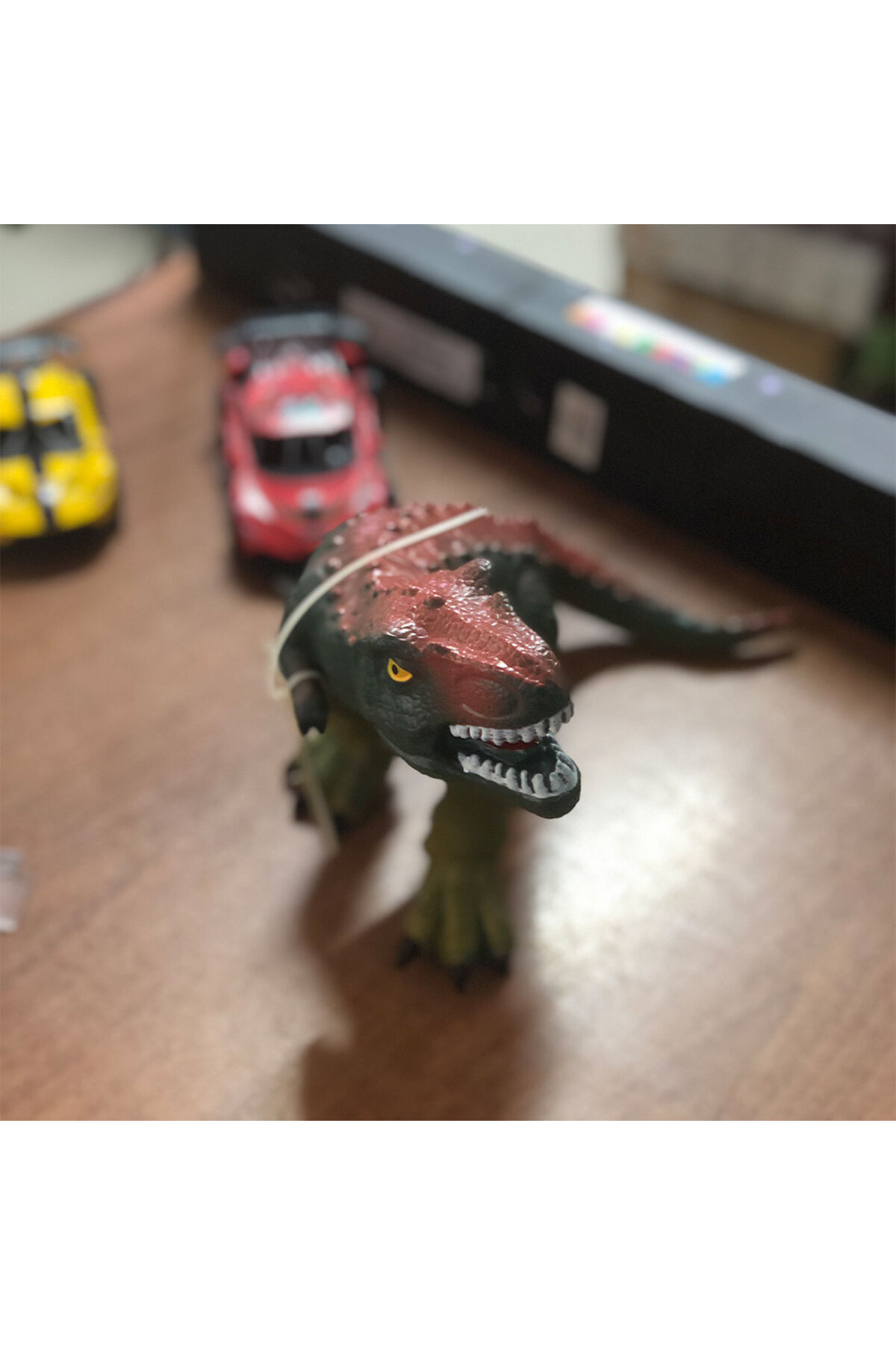 Oyuncak Store Sesli Soft Yumuşak Gerçekçi 36 Cm Dinazor Dünyasından Trex