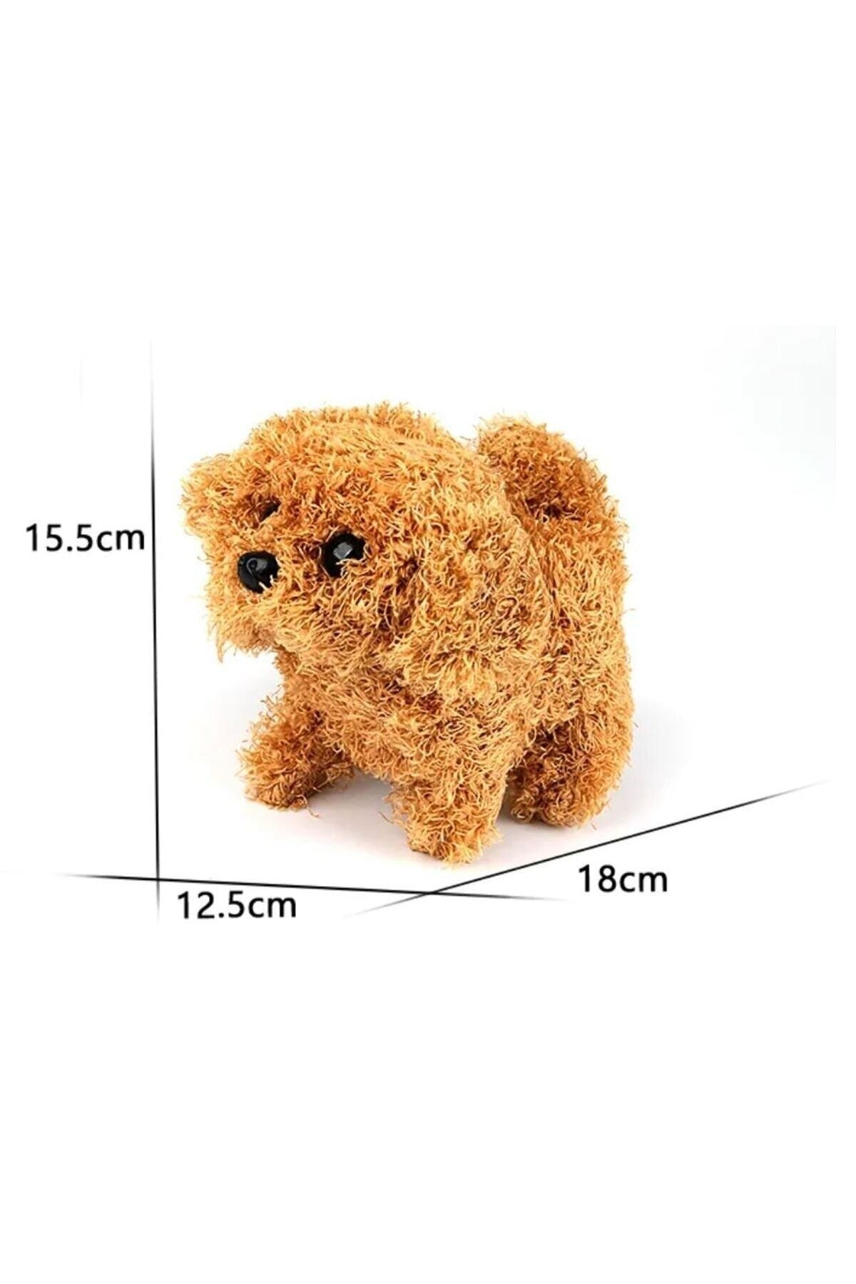 Mega Sesli Ve Hareketli Kahverengi Yavru Köpek