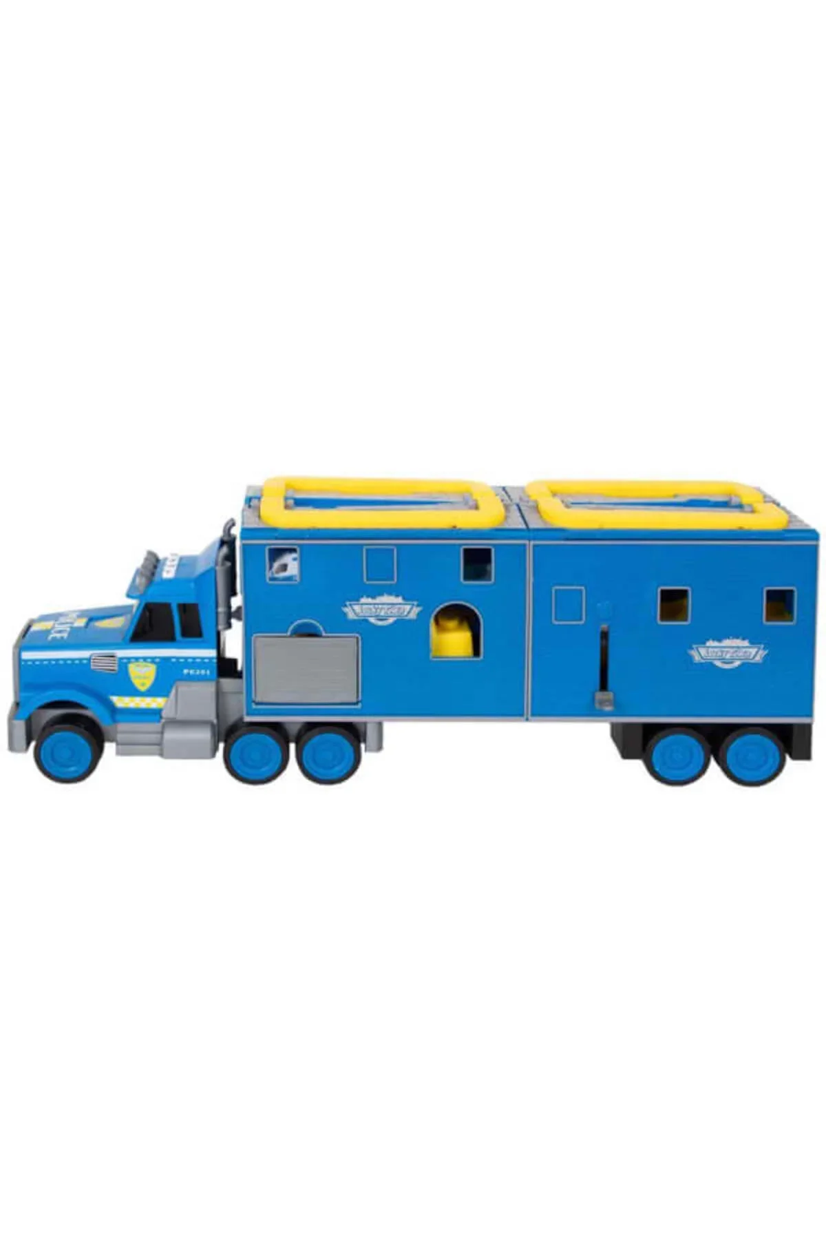 Sesli ve Işıklı Dönüşebilen Transporter Garaj Seti - Görsel 6