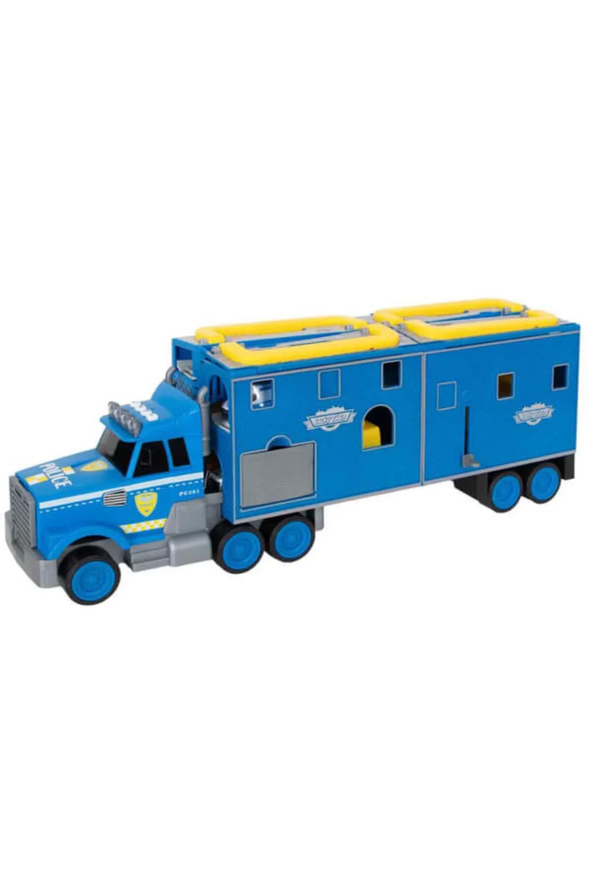 Sesli ve Işıklı Dönüşebilen Transporter Garaj Seti - Görsel 2