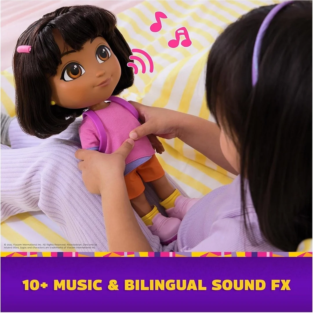 Sesli ve Işıklı Dora Bebeği
