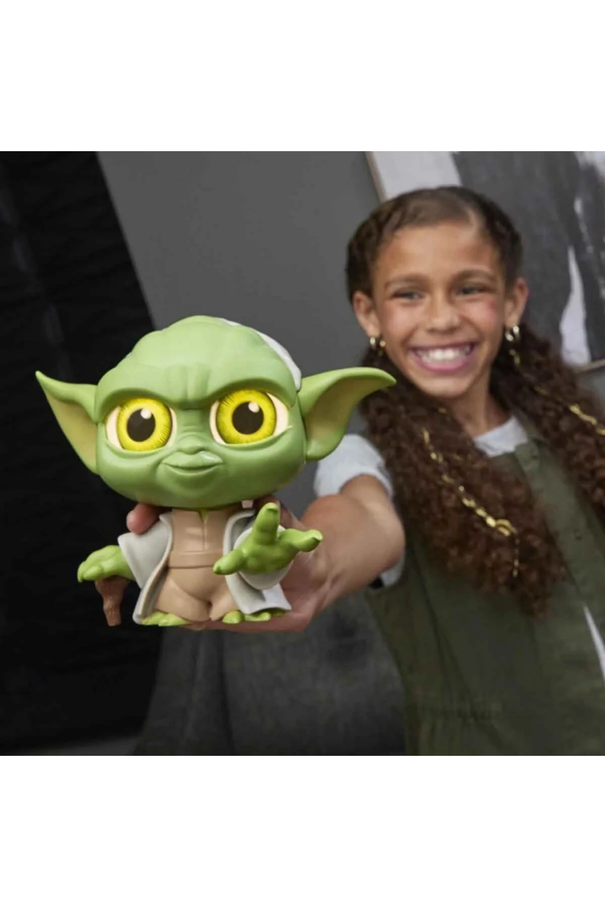 Sesli ve Işıklı Force N Telling Yoda Figür 15 cm