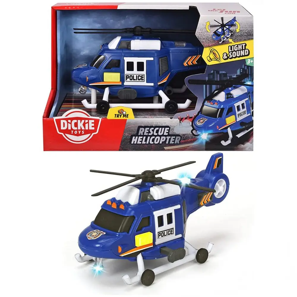 Sesli ve Işıklı Kurtarma Helikopteri