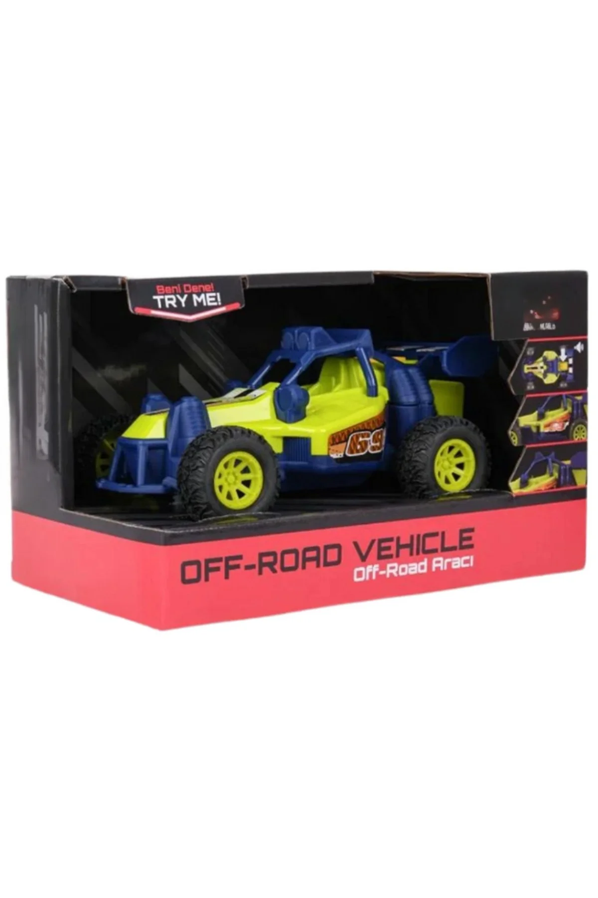 Sesli ve Işıklı Off Road Aracı