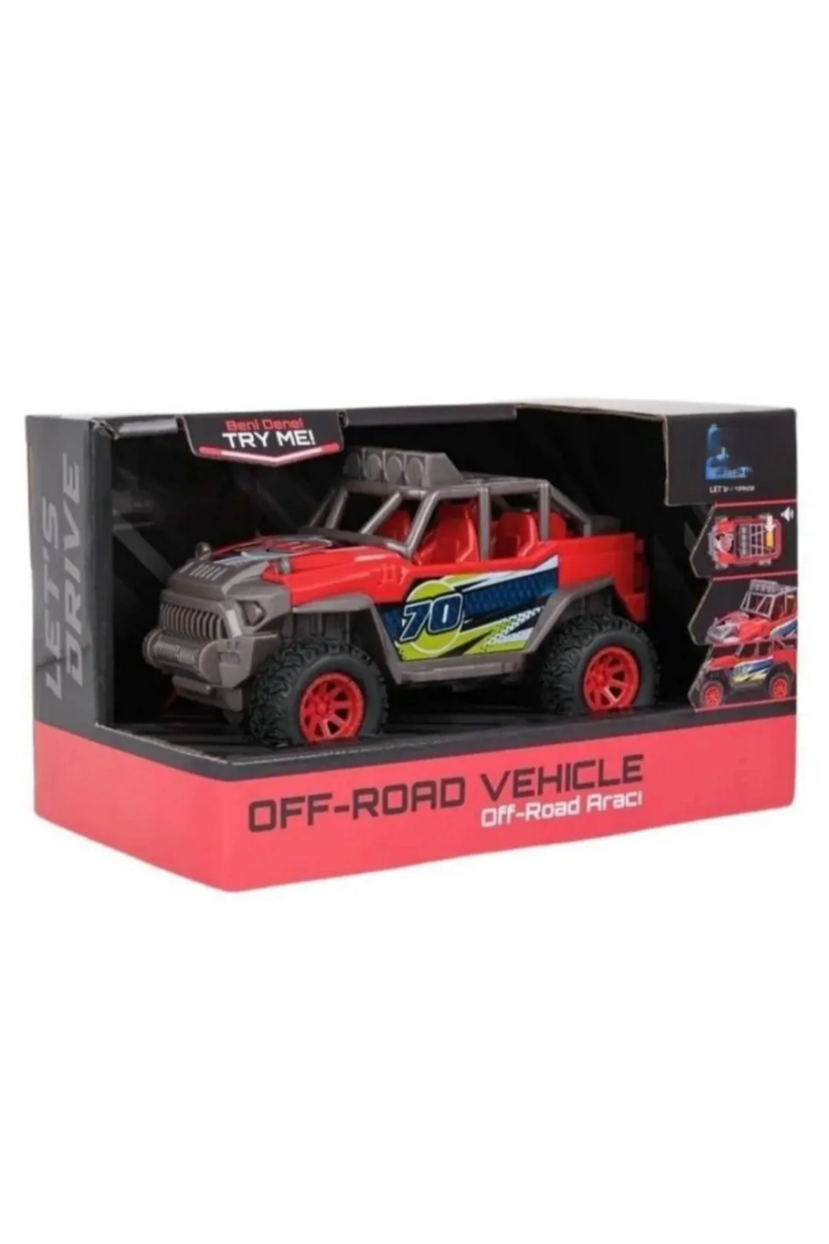 Sesli Ve Işıklı Off Road Aracı