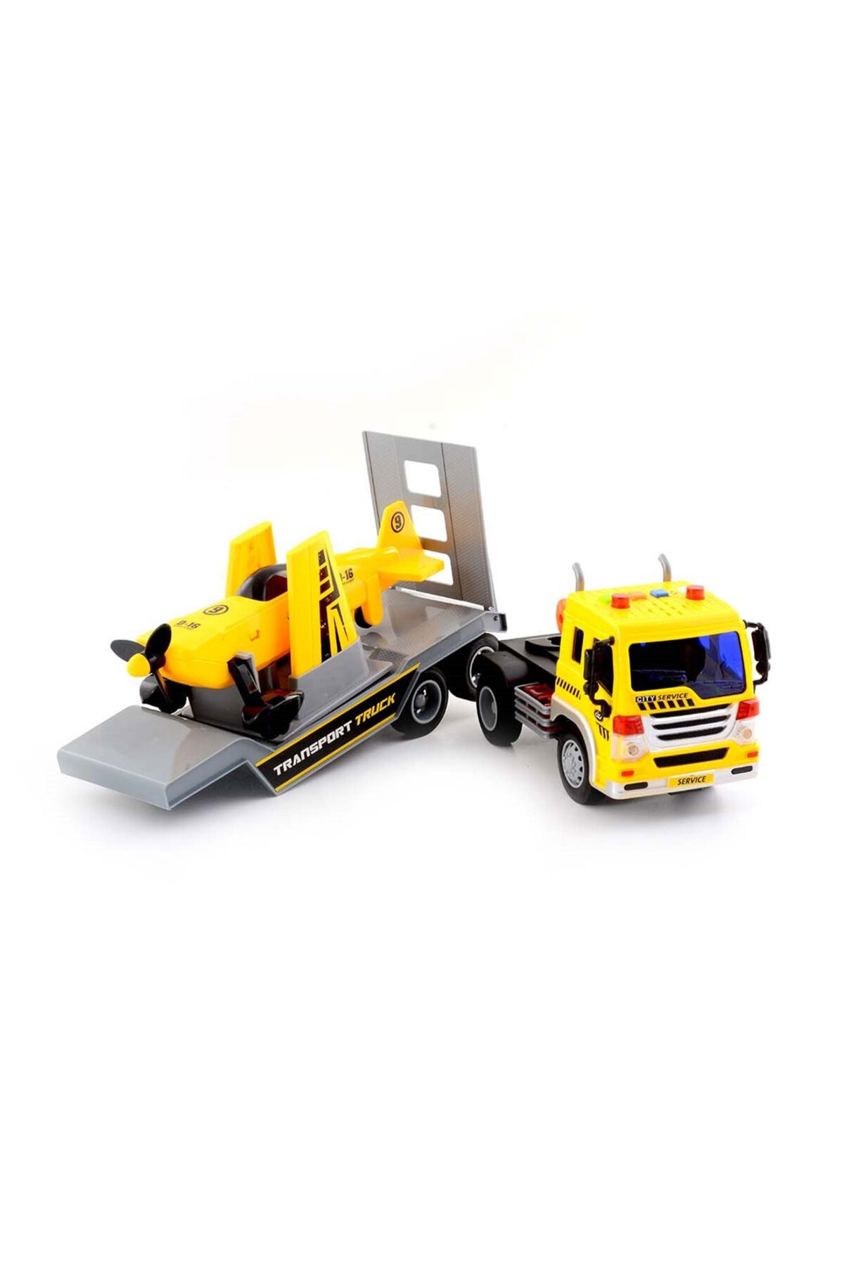 Vardem Sesli Ve İşikli Sürtmeli Uçak Taşiyan Transporter Uçak Taşiyan Ti