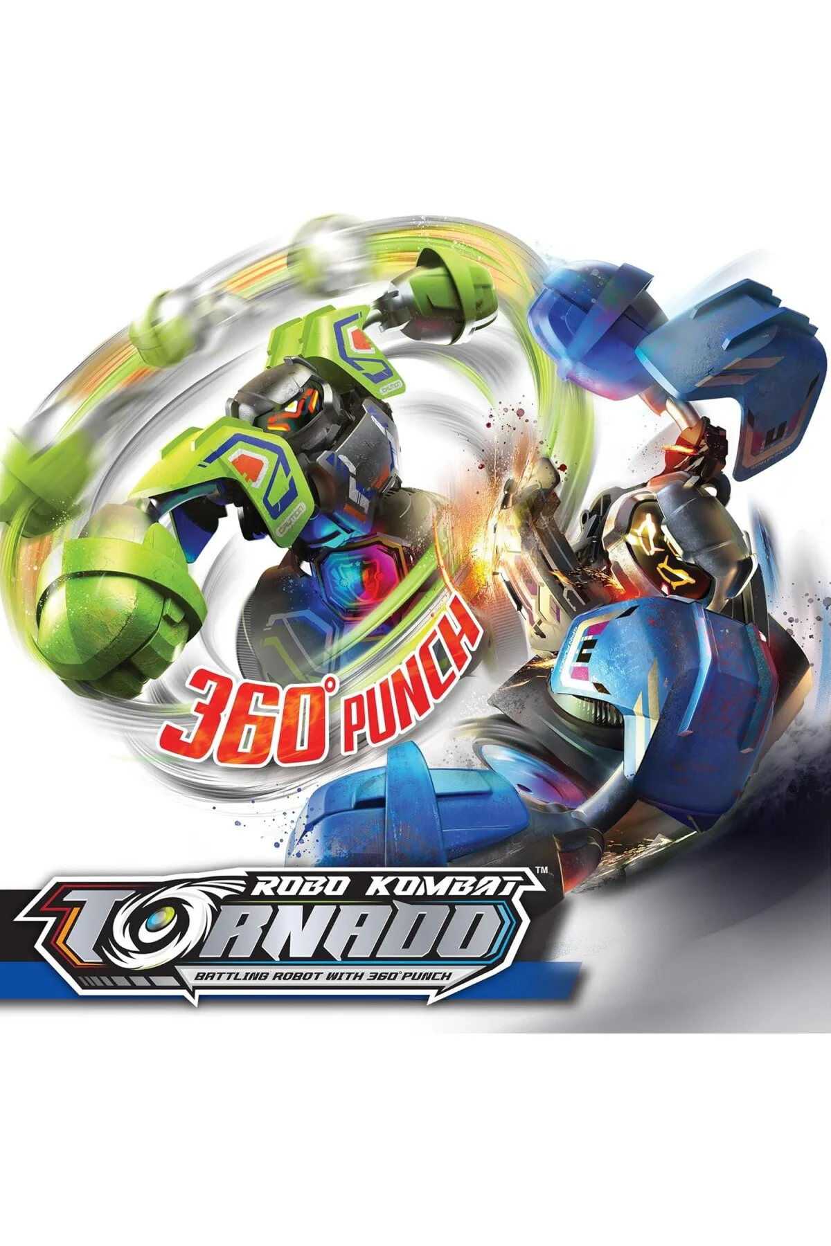 Sesli ve Işıklı Uzaktan Kumandalı Robo Kombat Tornado 2’li Paket 