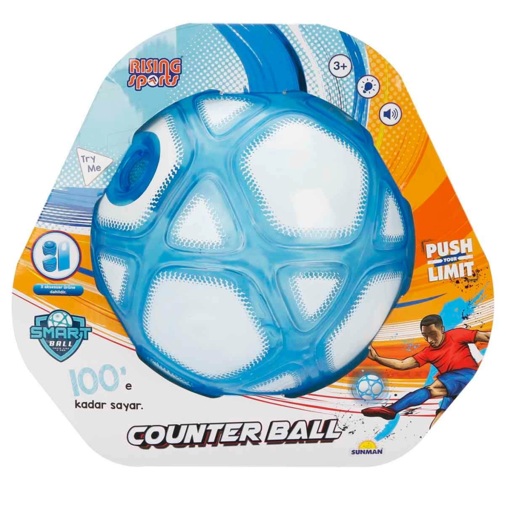 Sesli ve Işıklı Sayaçlı Futbol Topu Sesli ve Işıklı Sayaçlı Futbol Topu