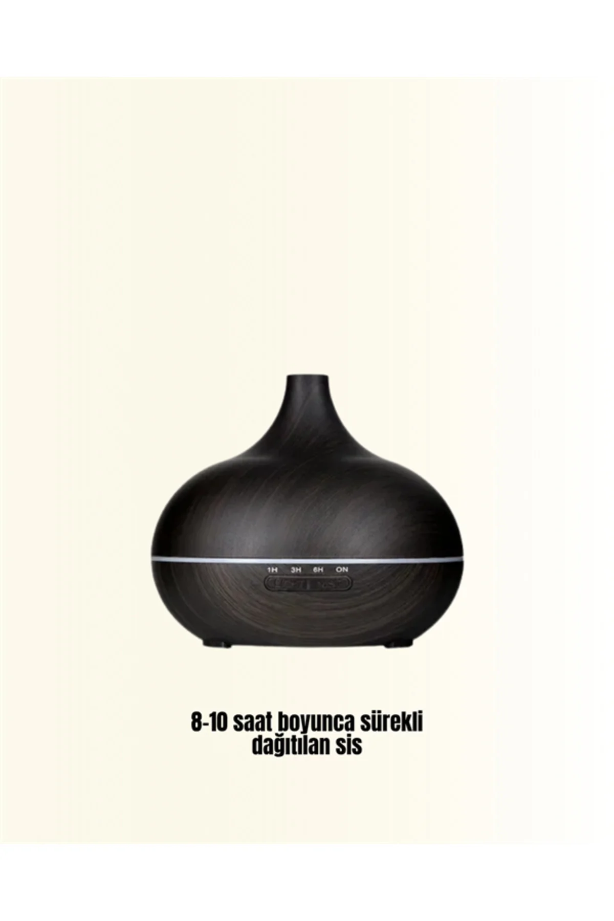 Sessiz Çalışan Aromaterapi Difüzörü – 4 Zaman Ayarlı, 7 Renkli Iş