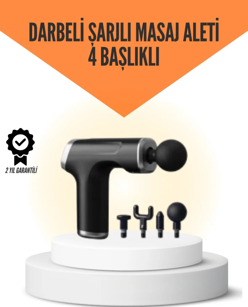 Sessiz Çalışan Taşınabilir Kas Masaj Aleti
