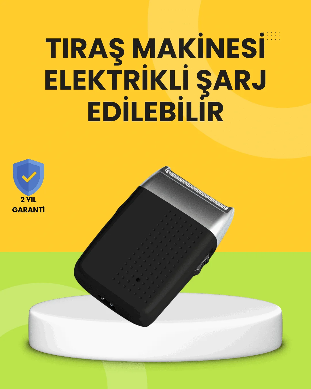 Sessiz, Güçlü ve Şık: Erkeklere Özel Şarjlı Tıraş Makinesi