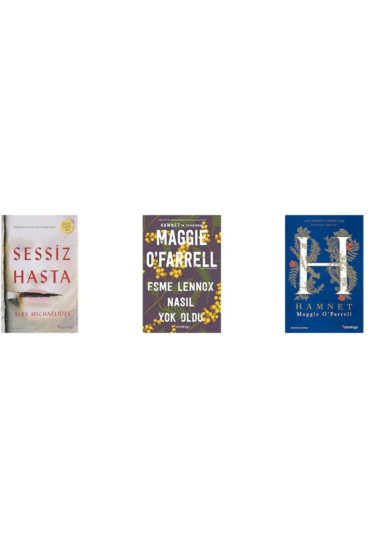 sessiz hasta +esme lenok nasil kayboldu+hamnet=(3kitap)