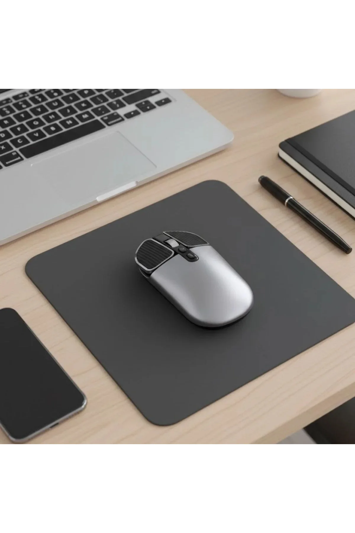 Sessiz Kablosuz Mouse – Wireless Optik Mouse, Sessiz Tıklama, Ergonomik Tasarım