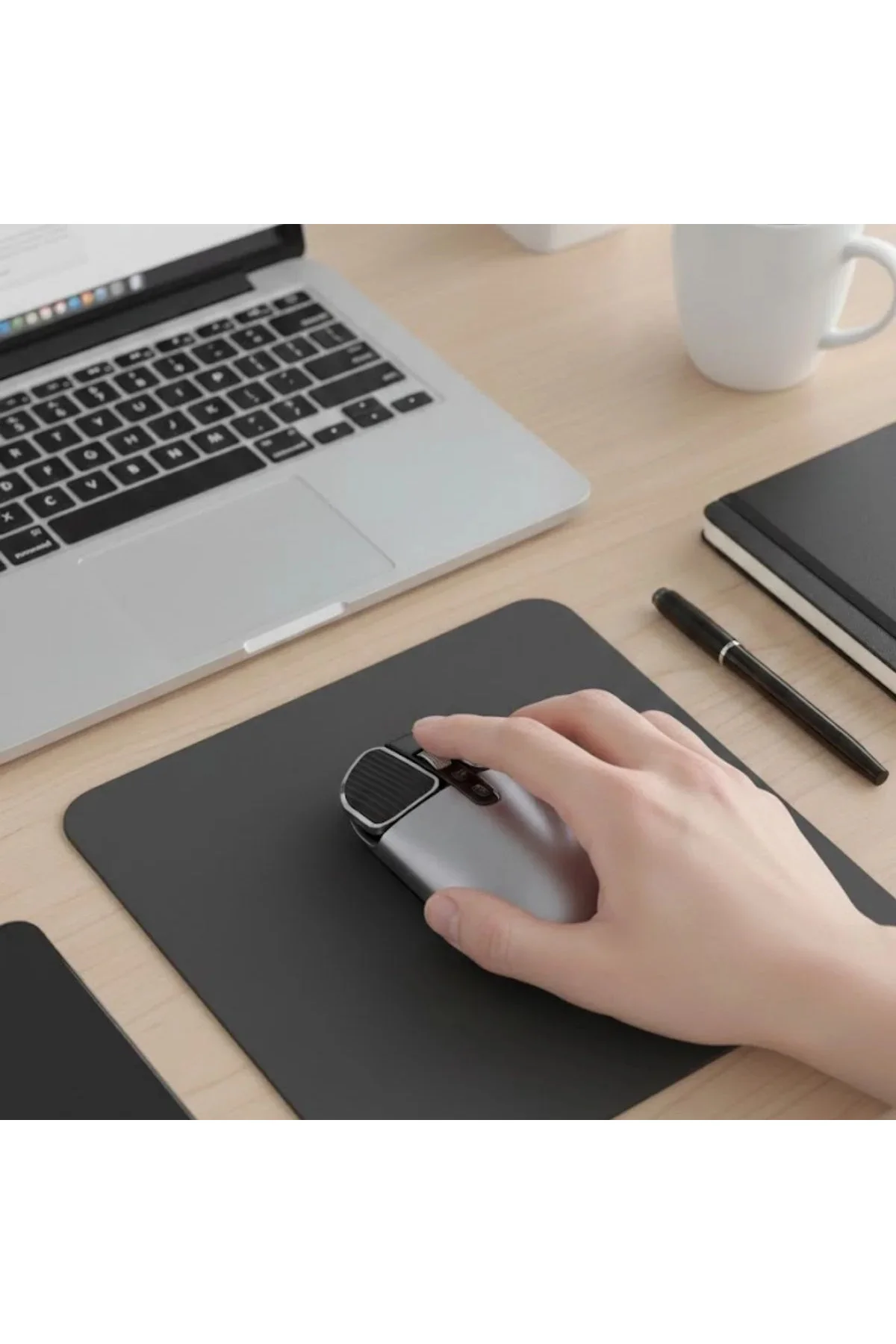 Sessiz Kablosuz Mouse – Wireless Optik Mouse, Sessiz Tıklama, Ergonomik Tasarım
