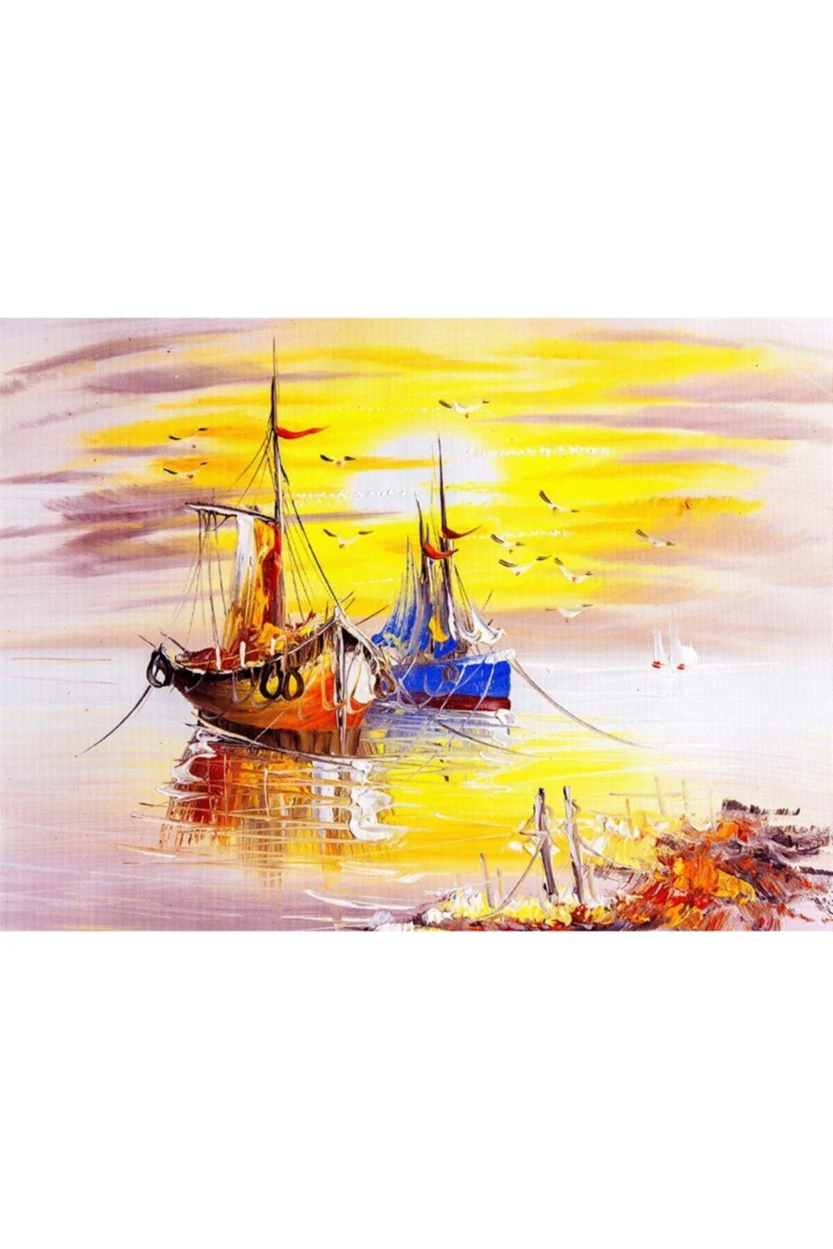 Sessiz Liman Canvas Tablo (50x70)