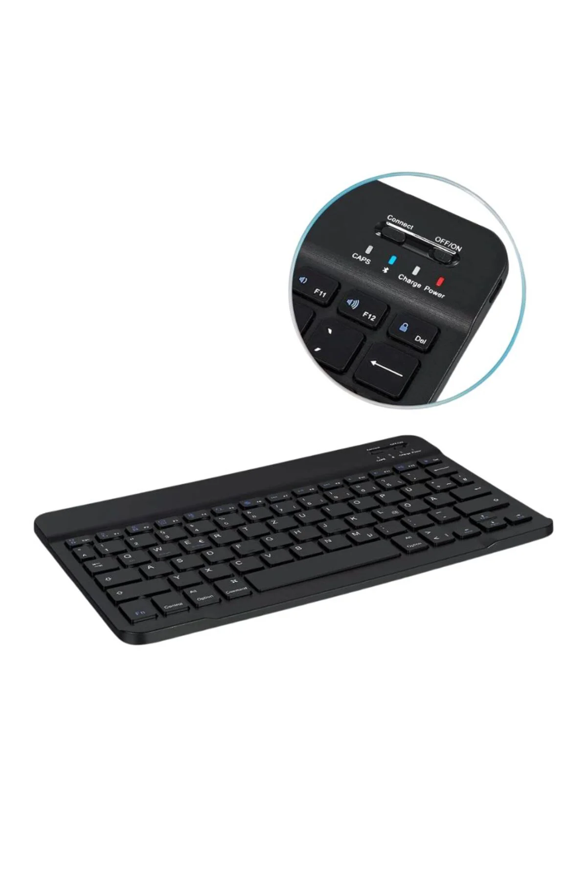 Sessiz Tuşlu Kablosuz Klavye Mouse Seti Çoklu Cihaz Uyumlu