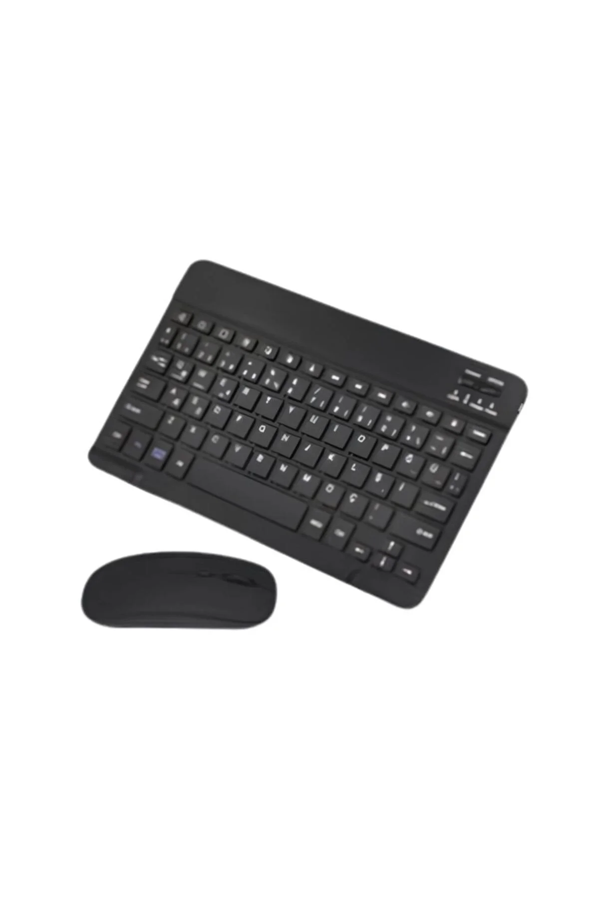Sessiz Tuşlu Kablosuz Klavye Mouse Seti Çoklu Cihaz Uyumlu