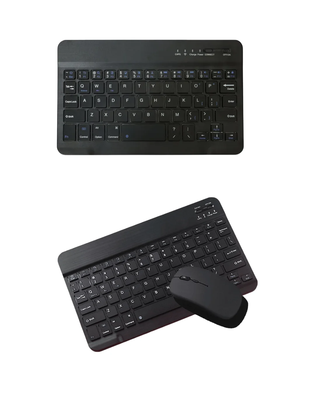 Sessiz Tuşlu Kablosuz Klavye Mouse Seti Çoklu Cihaz Uyumlu