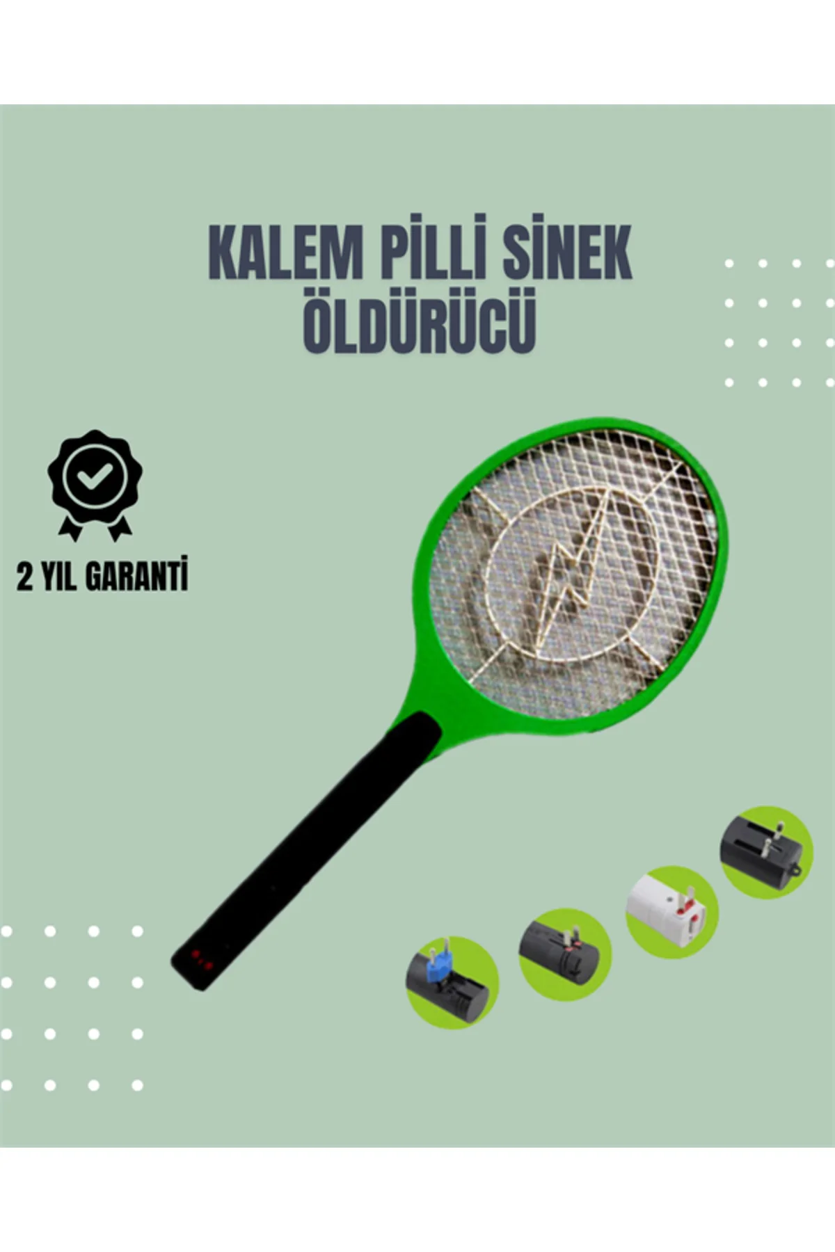 Sessiz ve Etkili Böcek Öldürücü – Üç Katmanlı Koruyucu Izgaralı E
