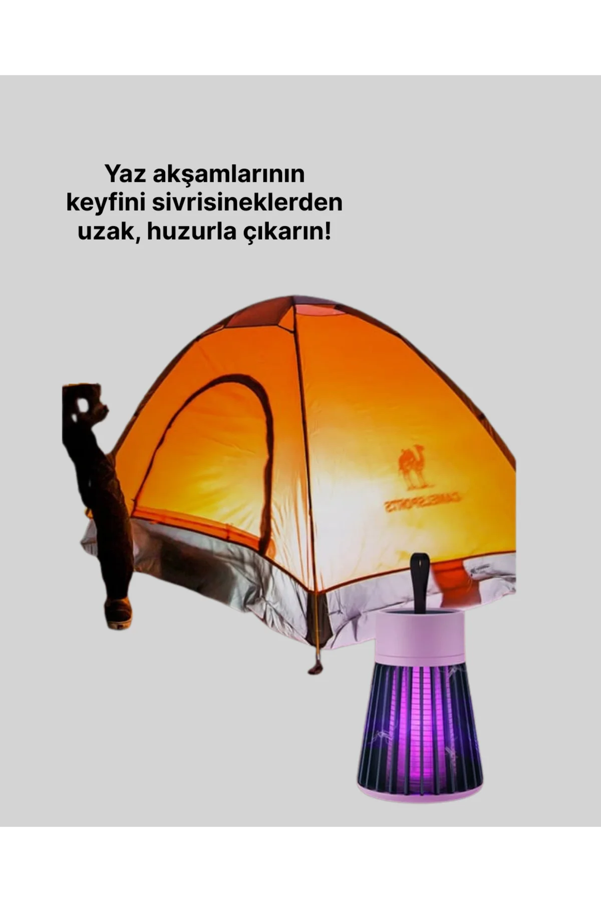 Sessiz ve Güvenli Sivrisinek Kovucu Lamba - Lisinya