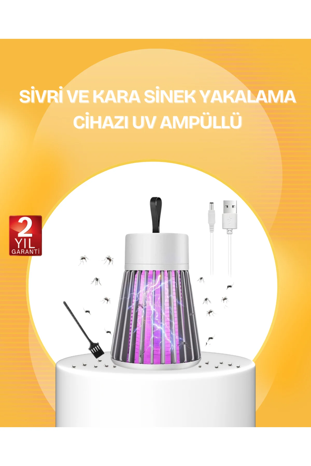 Sessiz ve Güvenli Sivrisinek Kovucu Lamba