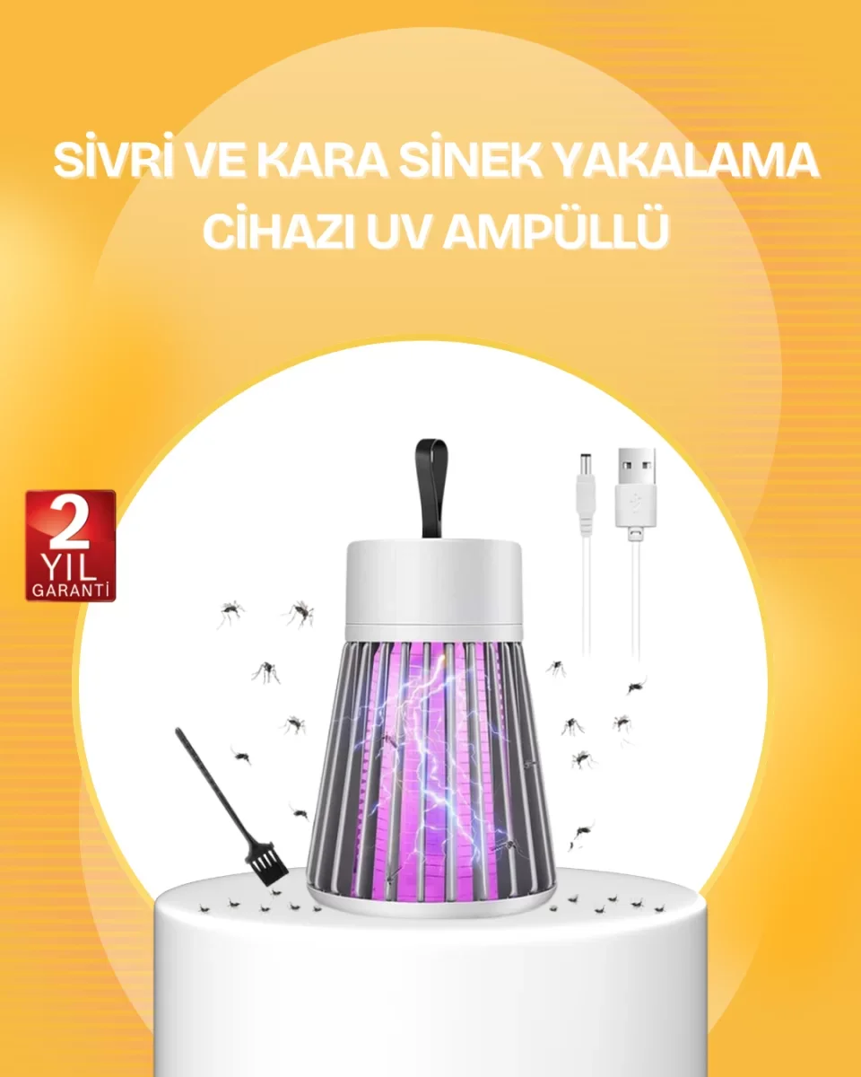 Sessiz ve Güvenli Sivrisinek Kovucu Lamba - Lisinya